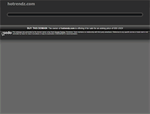 Tablet Screenshot of hotrendz.com